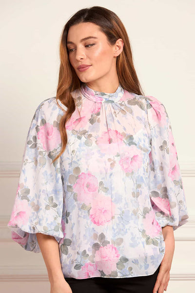Camille's Garden Louisa Chiffon Top
