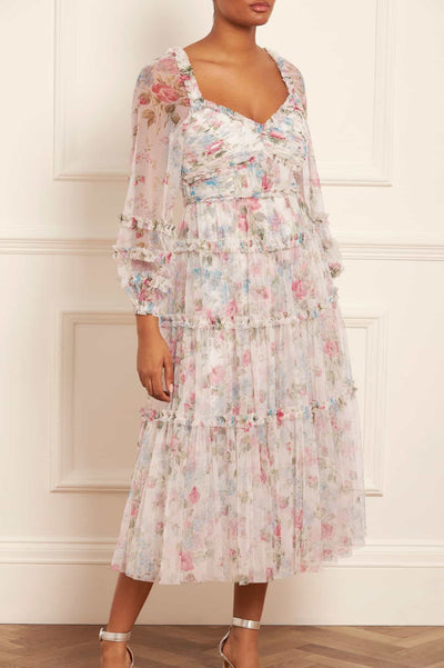 Floral Fantasy Ballerina Dress