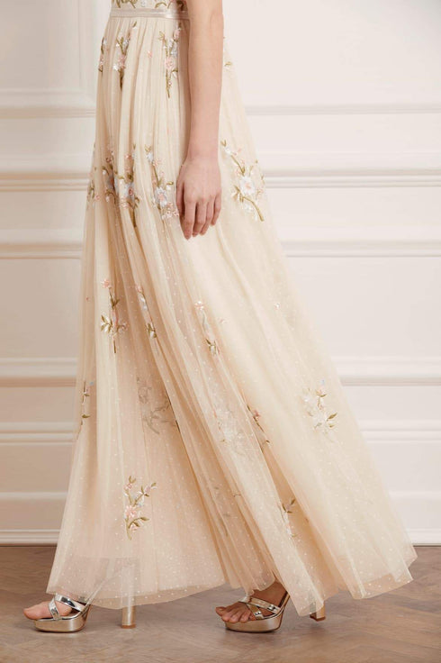Petunia Gown - Beige