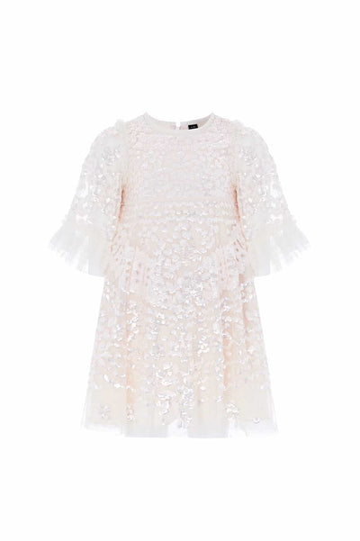 Anais Sequin Kids Dress