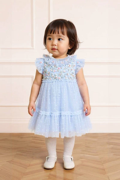 Antoinettes Floral Bodice Baby Dress