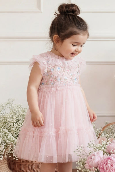 Antoinettes Floral Bodice Baby Dress