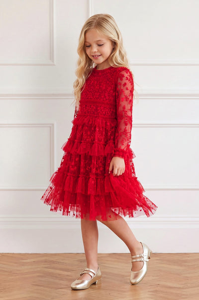 Blossom Lace Kids Dress