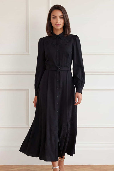 Charlotte Jacquard Shirt Dress