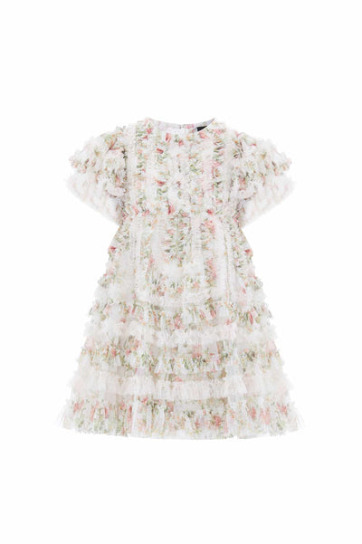 Colette's La Vie En Rose Short Sleeve Kids Dress