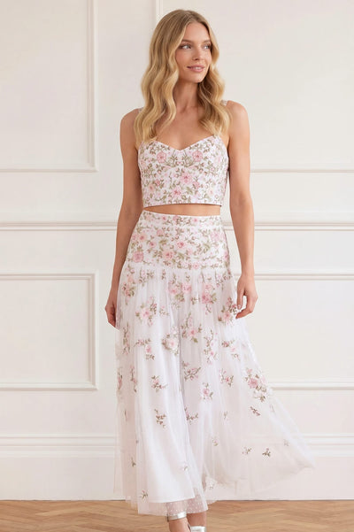 Eden Rose Ankle Skirt