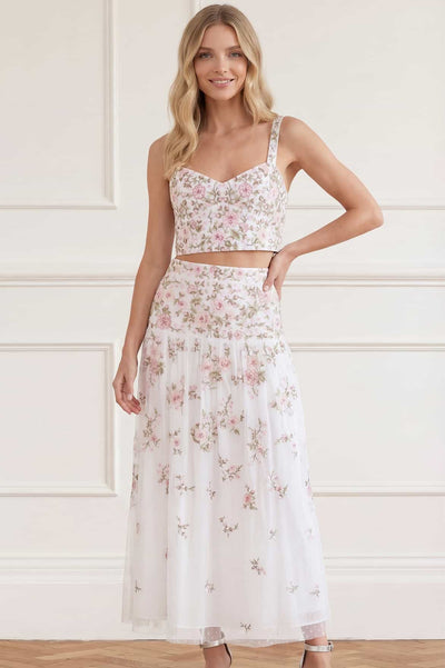 Eden Rose Ankle Skirt