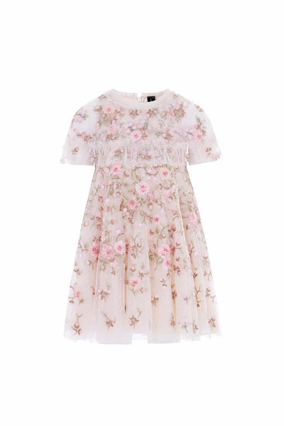Eden Rose Cape Kids Dress
