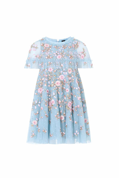 Eden Rose Cape Kids Dress