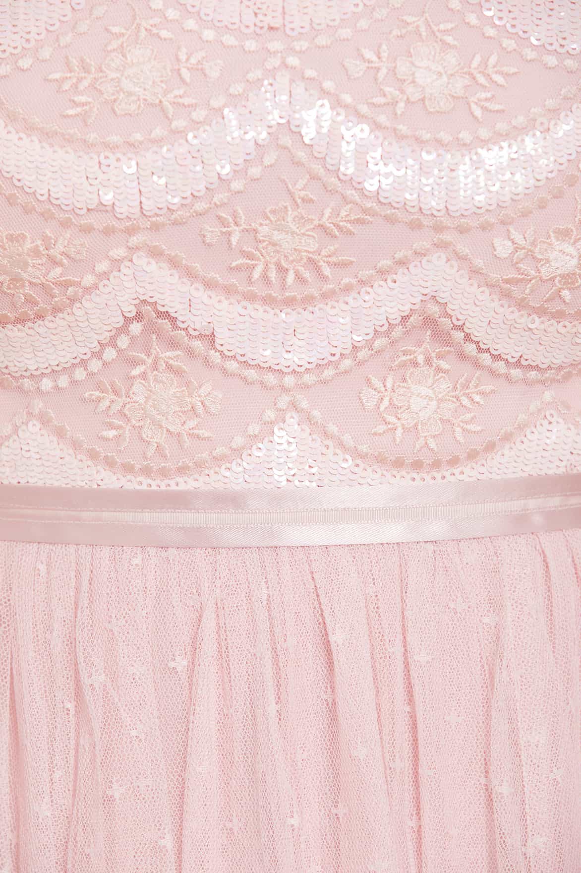 Fifi Bodice Gown – Pink | Needle & Thread