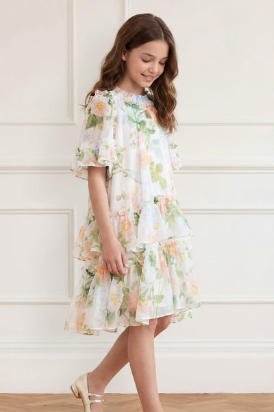 Immortal Rose Sunny Chiffon Kids Dress
