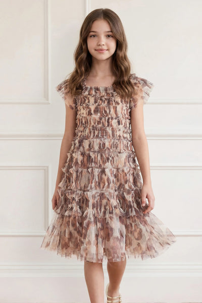Leopard Lisette Kids Dress