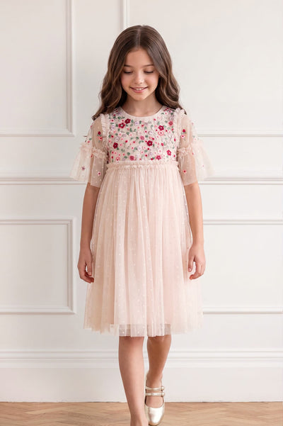 Lunaria Wreath Bodice Kids Dress