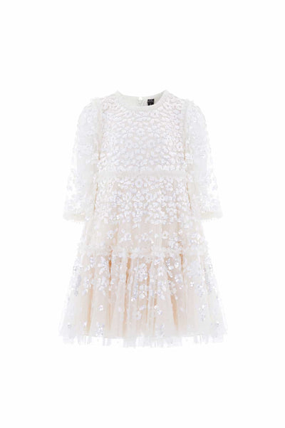 Maeva Long Sleeve Kids Dress