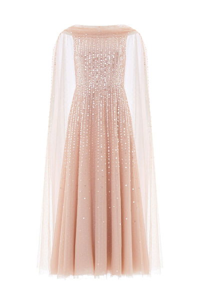 Moonlight Sequin Ankle Gown