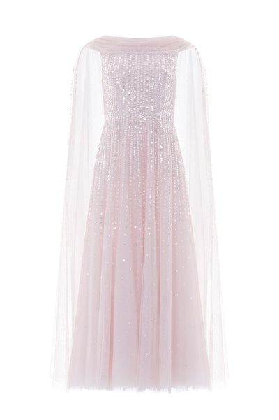 Moonlight Sequin Ankle Gown