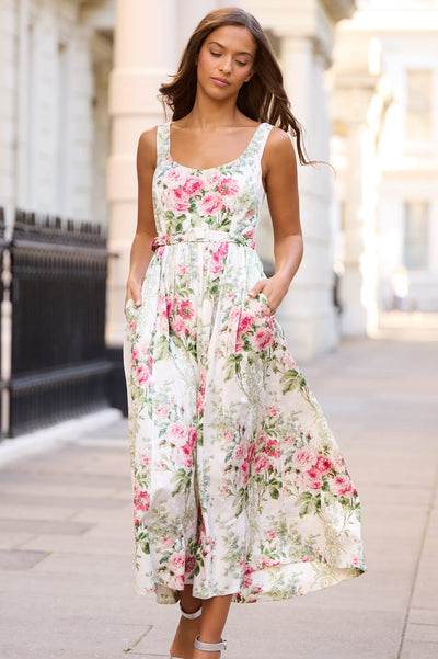 Palace Garden Jacquard Ballerina Dress
