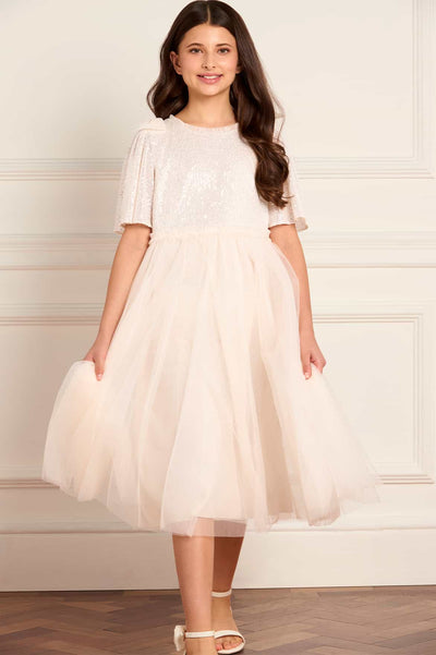 Paloma Bow Kids Dress