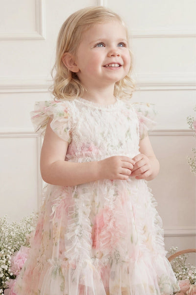 Pompadour Garden Rosella Baby Dress