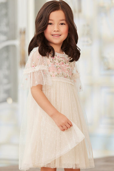 روبان دسته گل Bodice کودکان و نوجوانان لباس