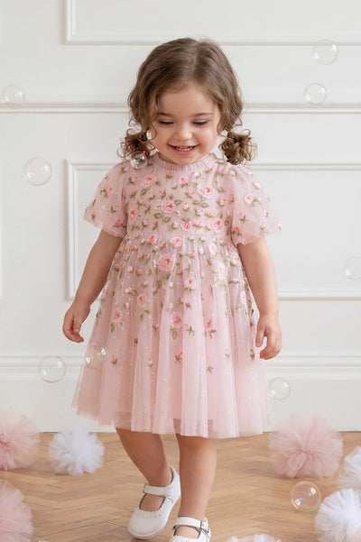 Rose Bloom Baby Dress