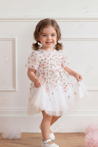 Rose Bloom Baby Dress