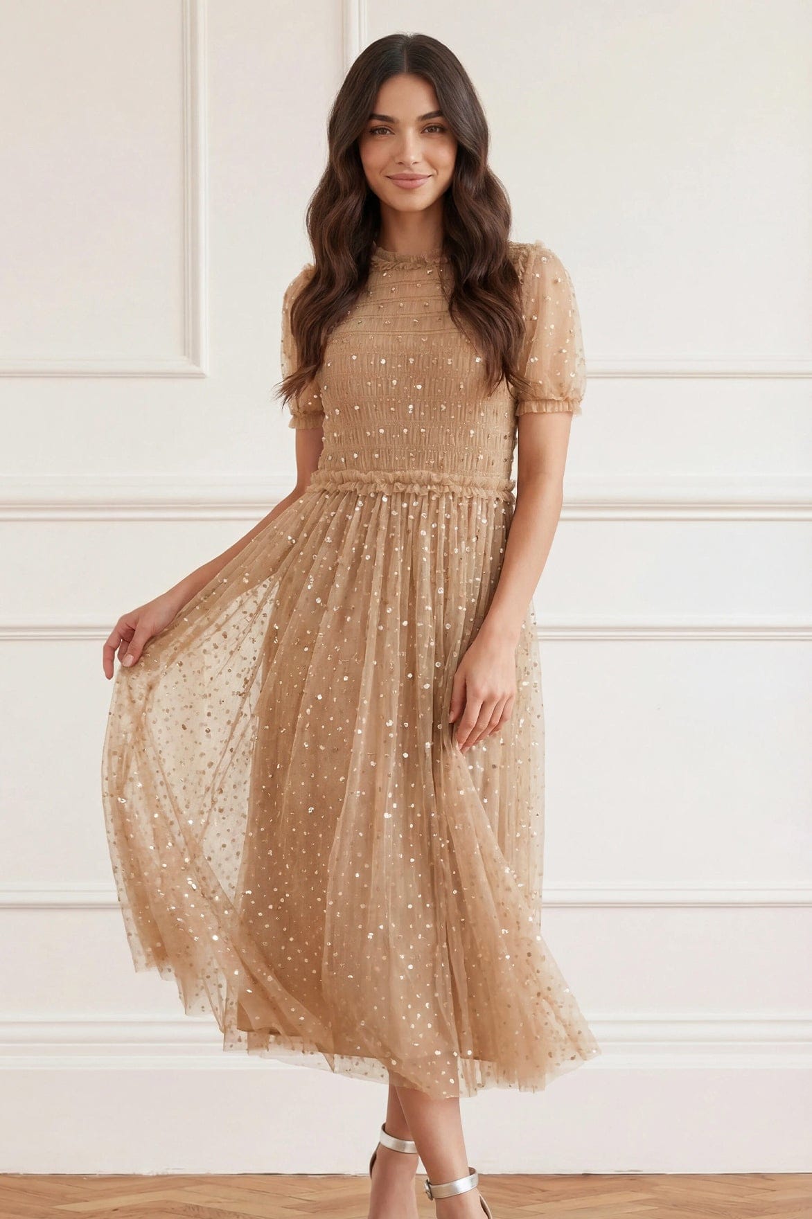 giselle sequin dress Bronx and Banco Giselle Strapless Sequin Maxi Dress
