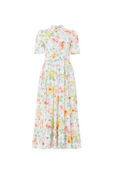 Sienna Rose Cotton Short Sleeve Ballerina Dress