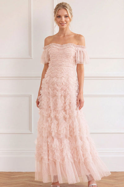 Thalia Off-Shoulder Gown