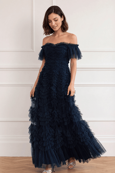 Thalia Off-Shoulder Gown