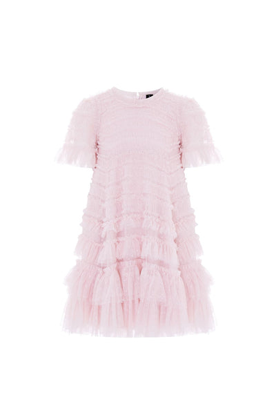 Valentine Ruffle Kids Dress
