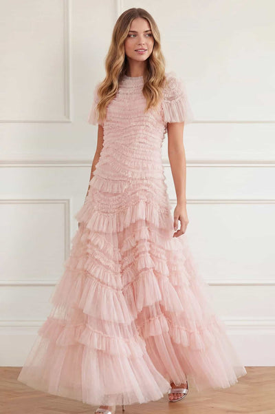 Wild Rose Short Sleeve Gown