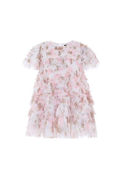 Wisteria Valentine Ruffle Baby Dress