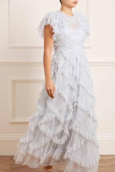 Genevieve Ruffle Gown