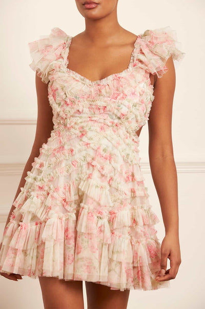 Summer Posy Lola Backless Micro Mini Dress