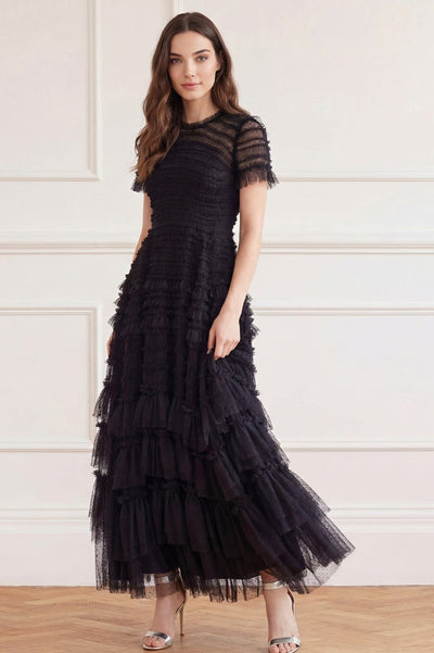 Valentine Ruffle Gown