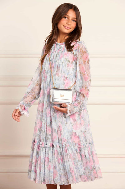 Camille's Garden Long Sleeve Kids Dress