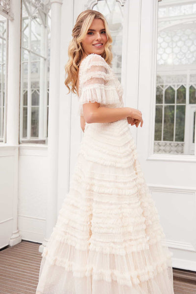 Amara Ruffle Gown