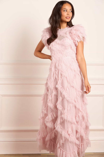 Genevieve Ruffle Gown