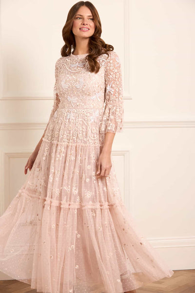 Dragonfly Garden Ankle Gown