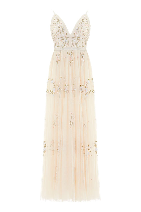 Petunia Gown - Beige