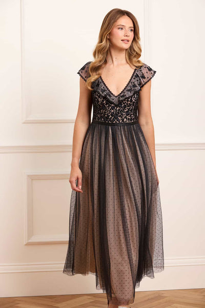 Adeline Bodice Ankle Gown